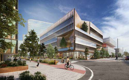 «Сбер» построит деловой центр с зелеными террасами в своем умном городе