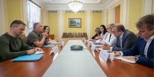 Зустріч з естонською стороною (Фото:Офіс президента)