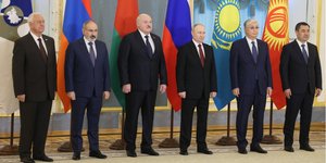 Зустріч лідерів Євразійського економічного союзу у Москві, 25 травня 2023 року (Фото:Sputnik/Sergey Ilyin/Pool via REUTERS)