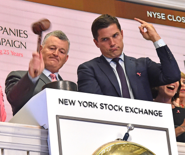 П'ять років Том Фарлі був президентом Нью-Йоркської фондової біржі (NYSE). /Getty Images