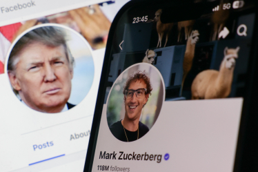 Трамп, Цукерберг, Meta, Facebook /Getty Images
