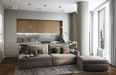 Чому зростає попит на готові квартири в новобудовах у 2026 році? квартира, готовий ремонт, вітальня