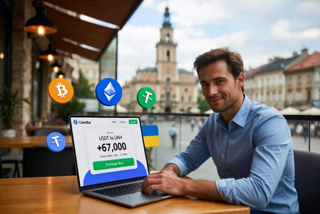 Обмін криптовалюти Львів: чому CoinsBar — ідеальний вибір для швидкого та вигідного обміну