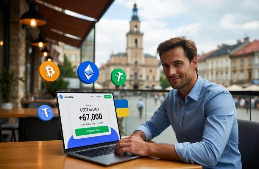 Обмін криптовалюти Львів: чому CoinsBar — ідеальний вибір для швидкого та вигідного обміну