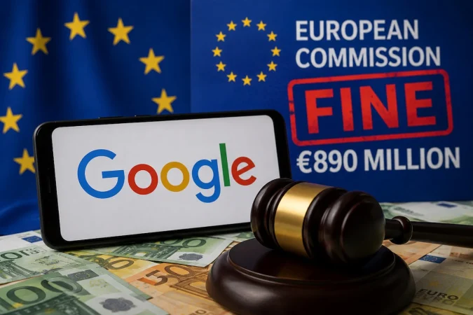 ЄС оштрафував Google на 890 мільйонів євро