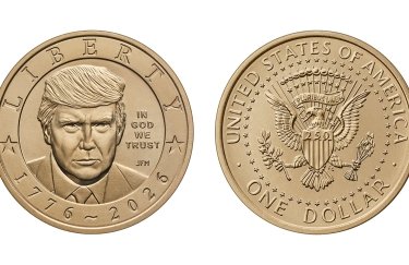 Золота монета з Трампом: США випустять новий колекційну…