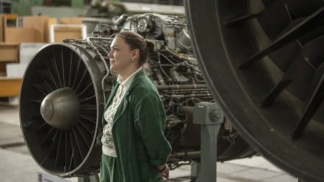 Ксенія Семенова, президентка Національного університету "Київський авіаційний інститут" (КАІ). Ангар КАІ, Київ, 26.08.2026