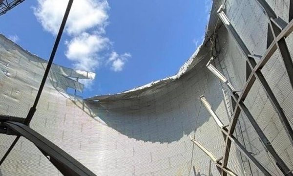 Російський ракетний удар зруйнував елеватор “Укрлендфармінг” на Сумщині, поранено співробітника