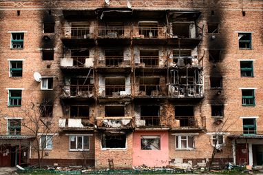 Найбільше збитків внаслідок війни припадає на житлову інфраструктуру