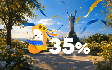 Sense Bank дарує до 35% кешбеку до Дня Незалежності