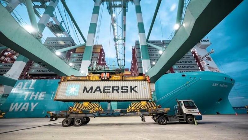 Міжнародний контейнерний оператор Maersk запускає тимчасове залізничне сполучення між українськими терміналами та румунським портом Констанца.